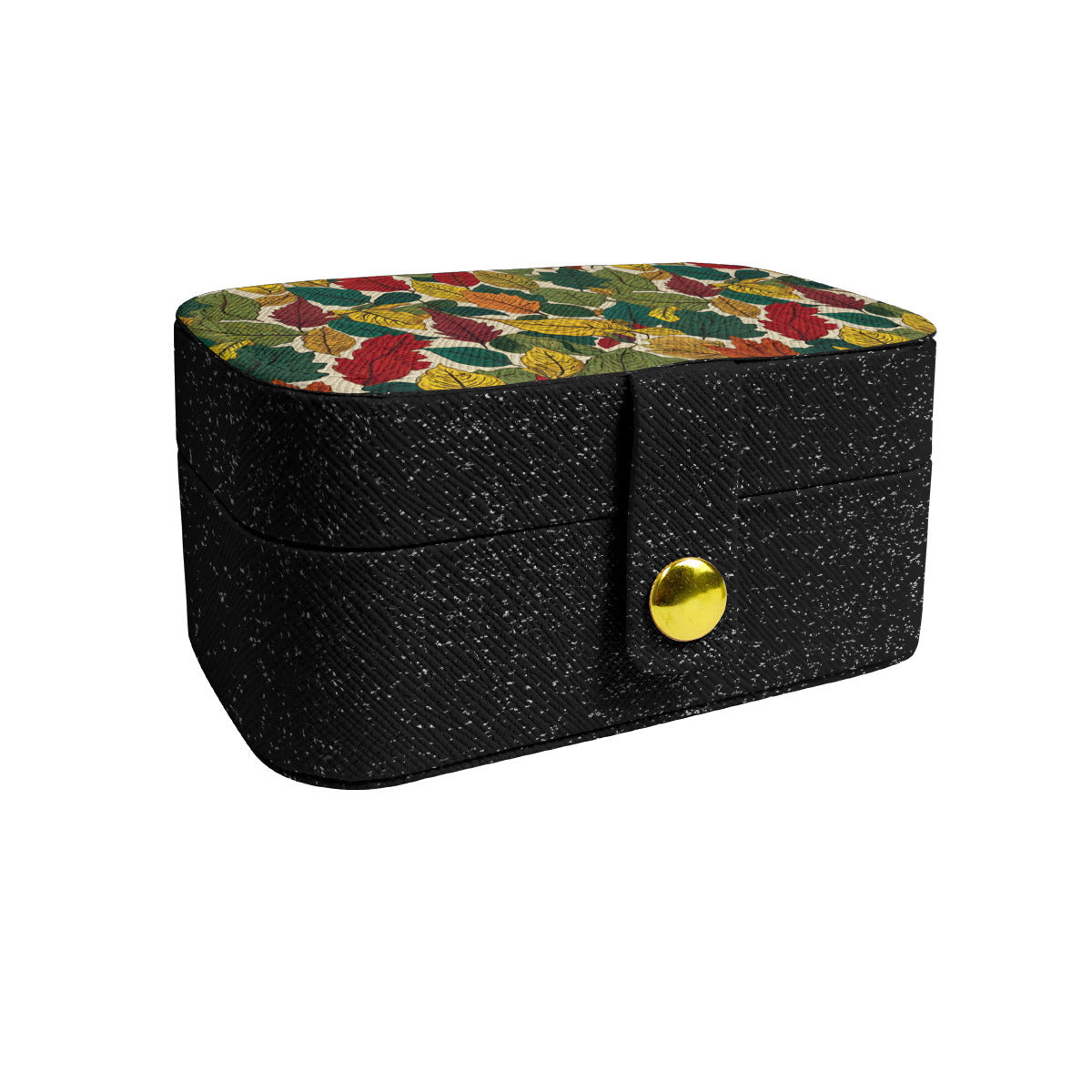Awesome Leaves Personalized Portable Jewelry Box | PU