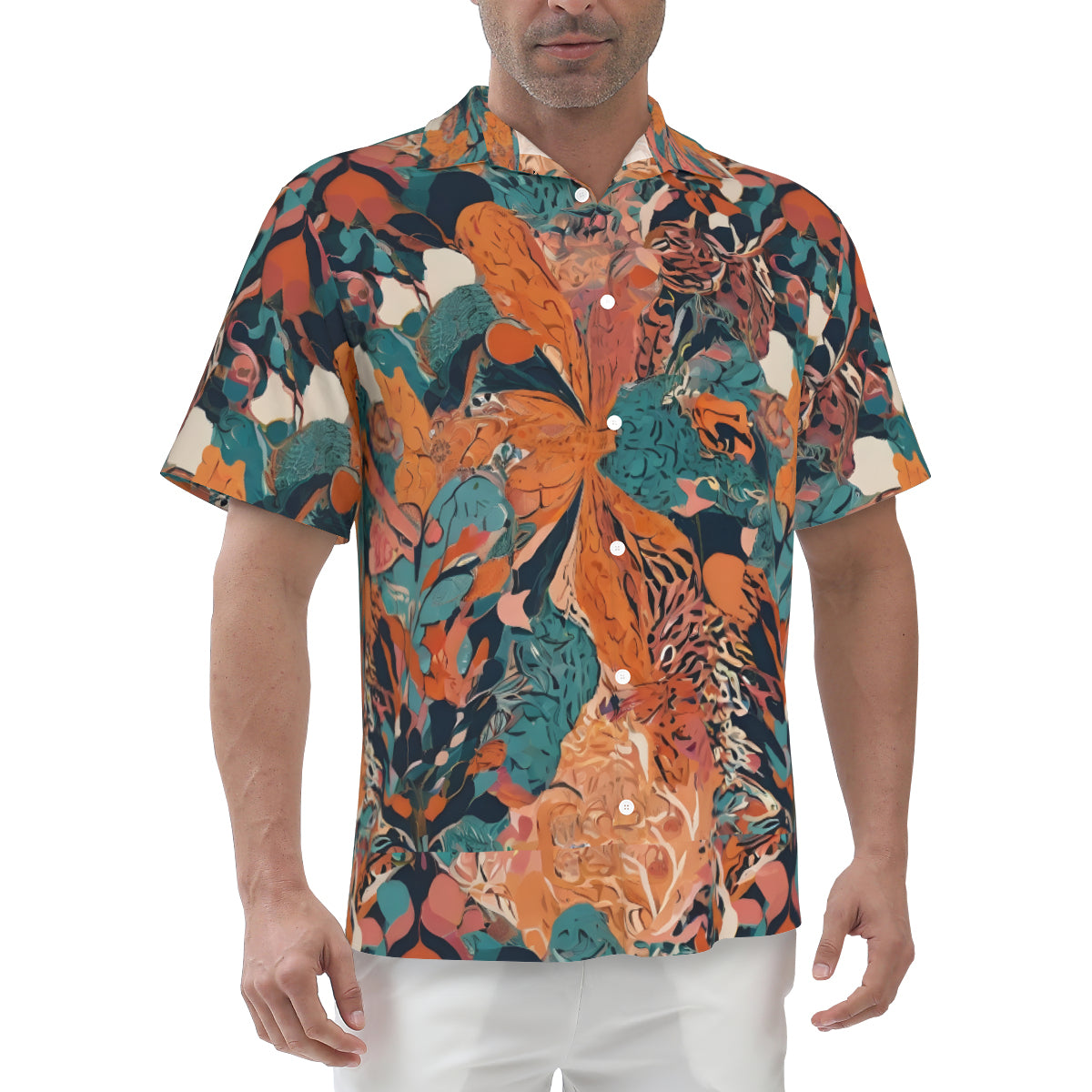 Abstract Vibes Men's Casual Shirt