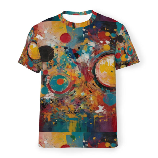 Crazy Design Men's O-Neck European Size T-Shirt | 220GSM Cotton