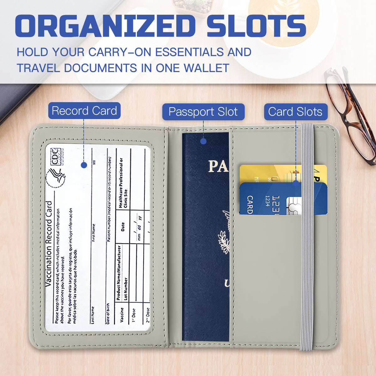 Strip Design Personalized Custom Passport Cover Passport Holder | PU
