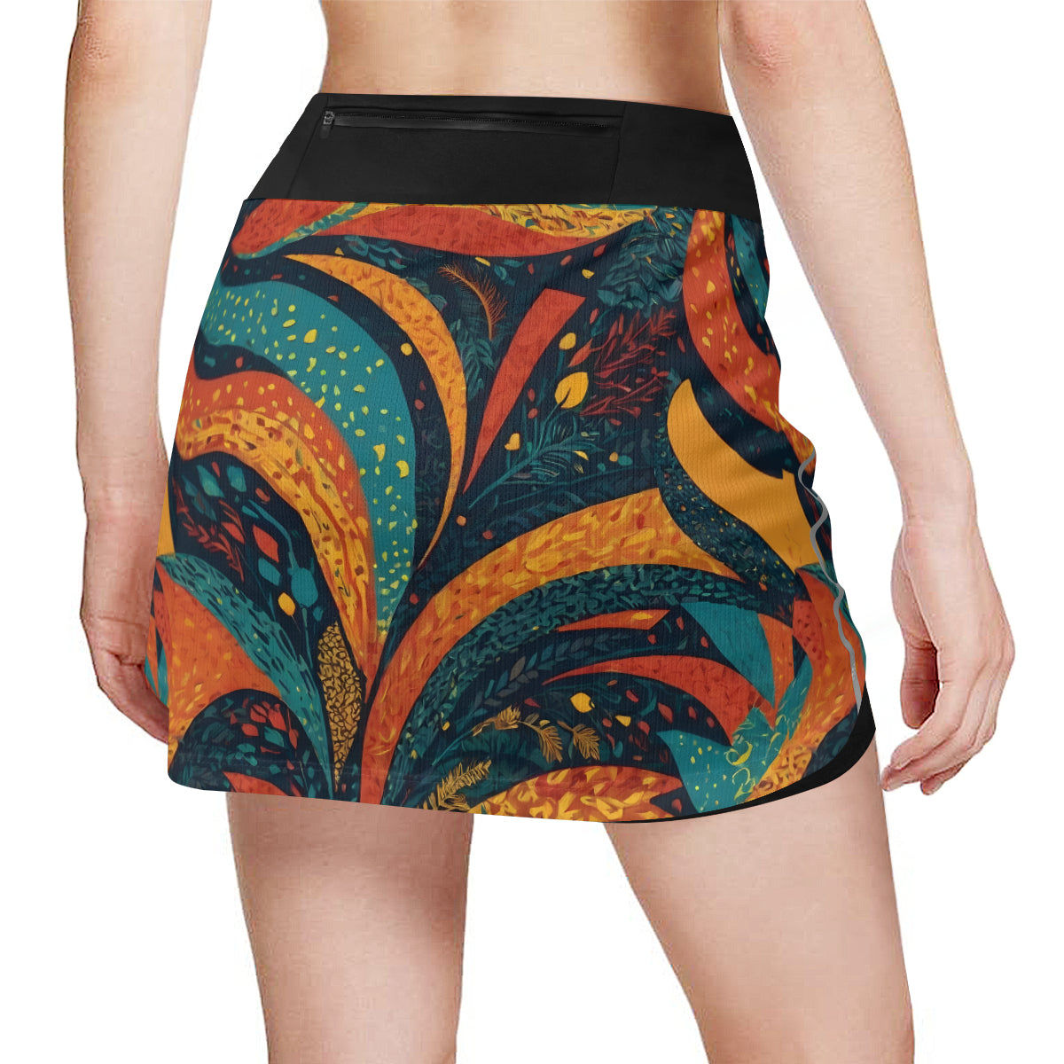 Abstract Beauty Women's Sports Skirt | Polyester