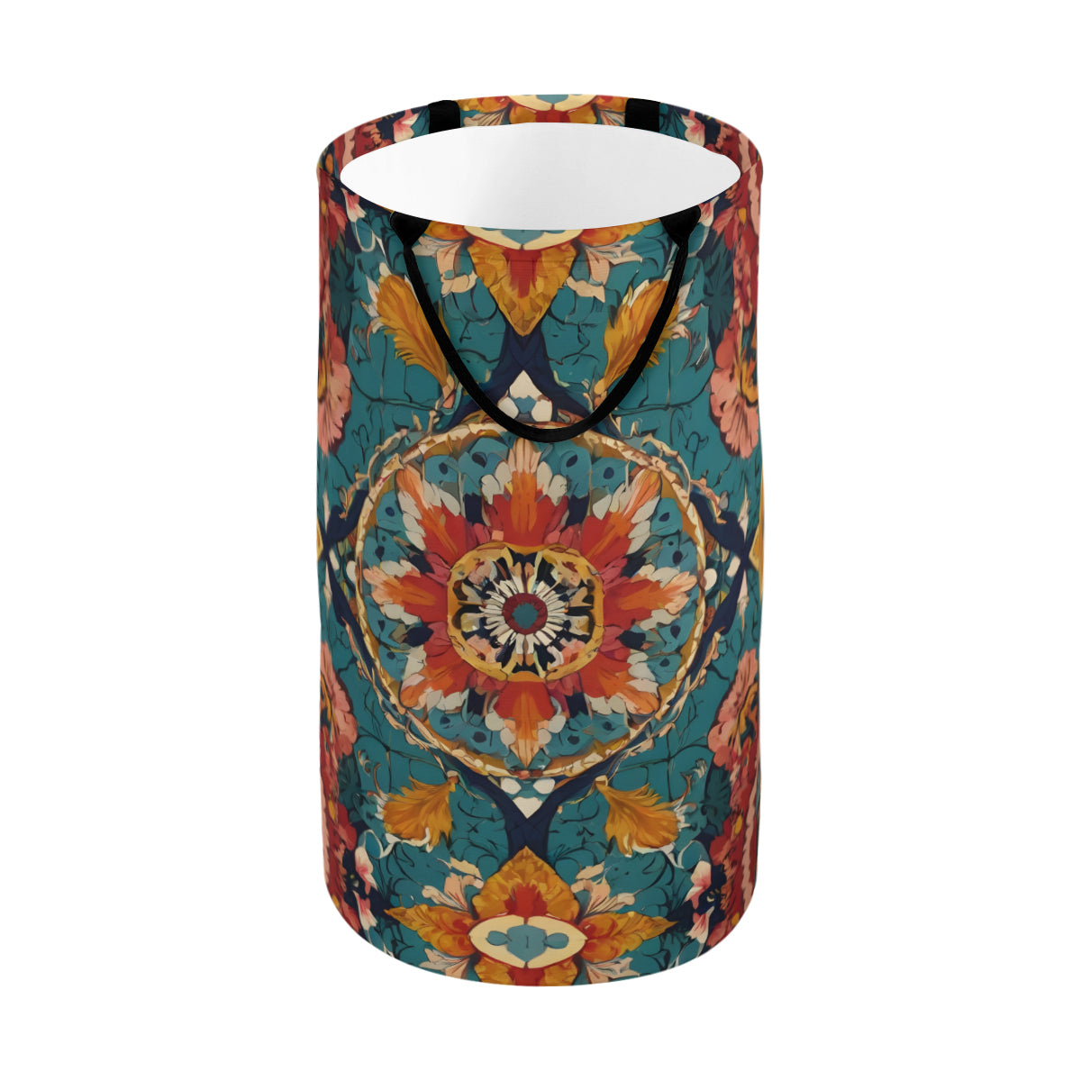 Abstract Design Large Capacity Foldable Laundry Basket | Polyester