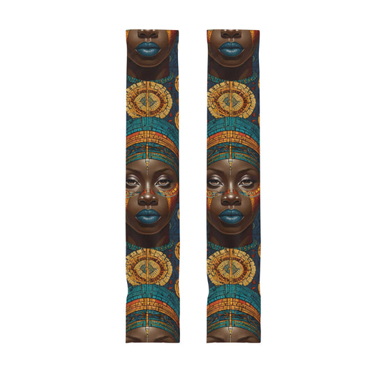African Image UV-Proof Cool Arm Cover Sunscreen Gloves | Polyester