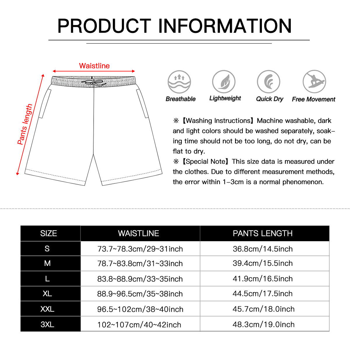Landscape Wonder Short Sports Beach Shorts (Multifaceted Design) | Polyester