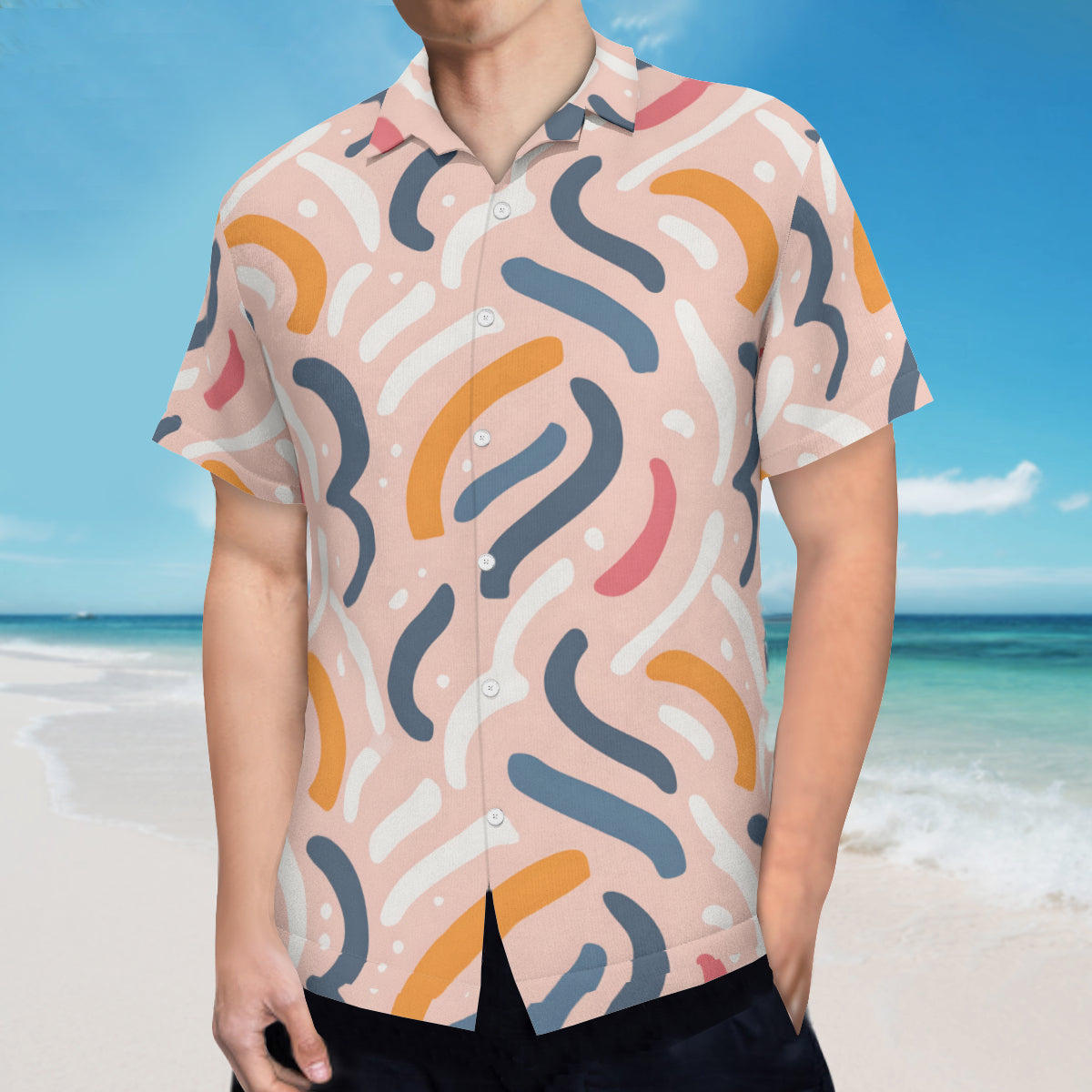 Abstract Hawaiian Shirt
