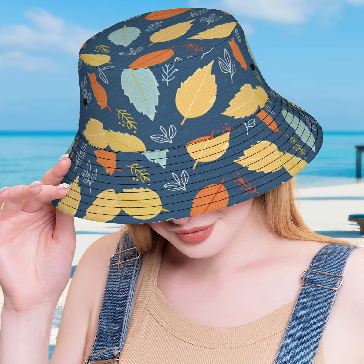 Beautiful Floral Fisherman Hat | Polyester