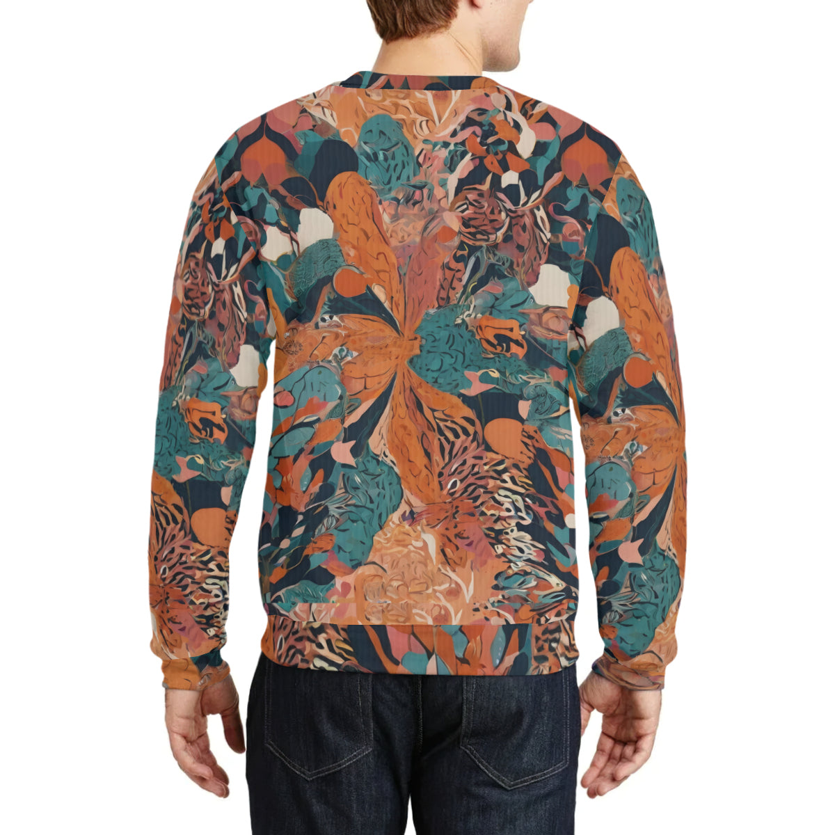 Abstract Vibes Crew Neck Sweater