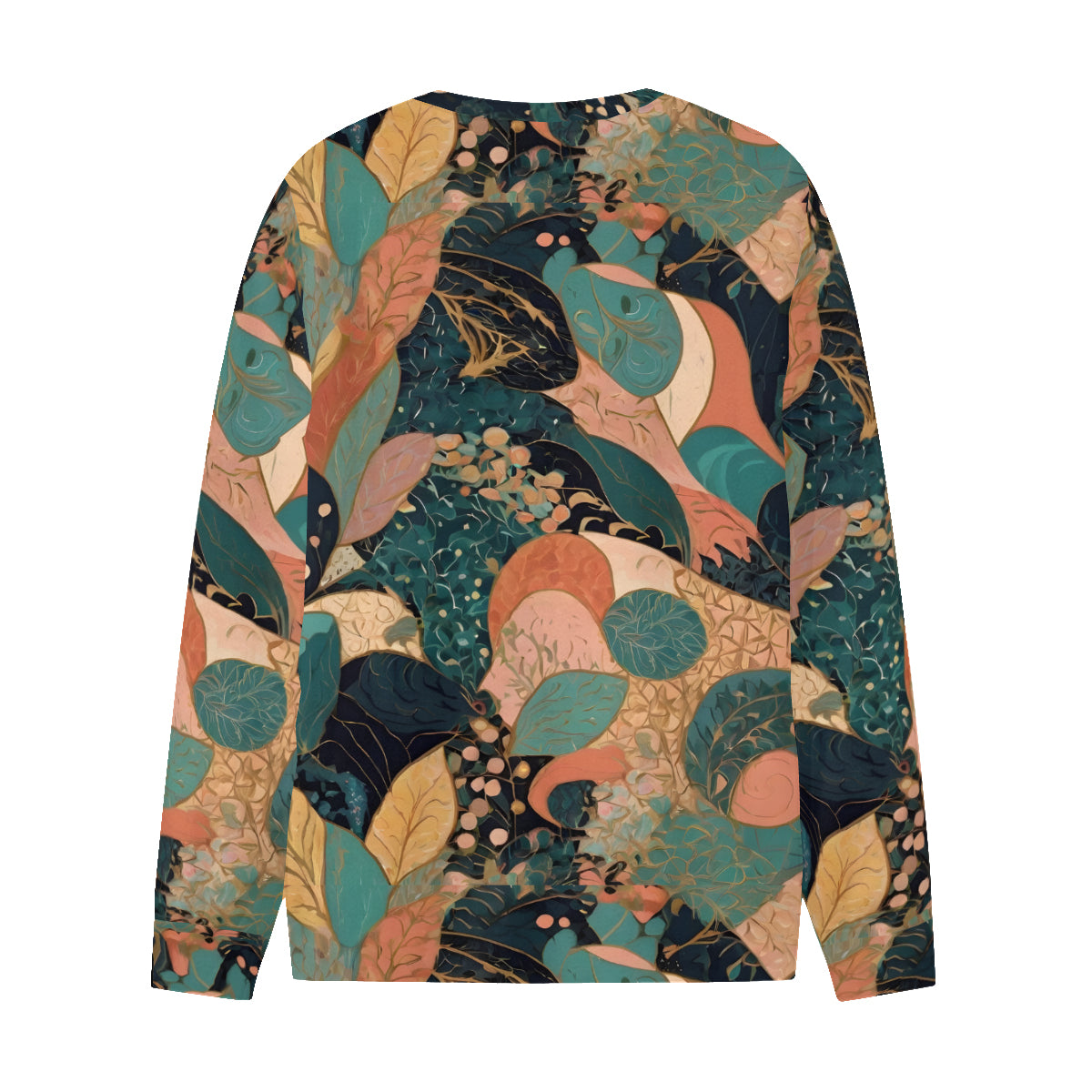 Abstract Wonder Men's O-Neck Long-Sleeved T-Shirt
