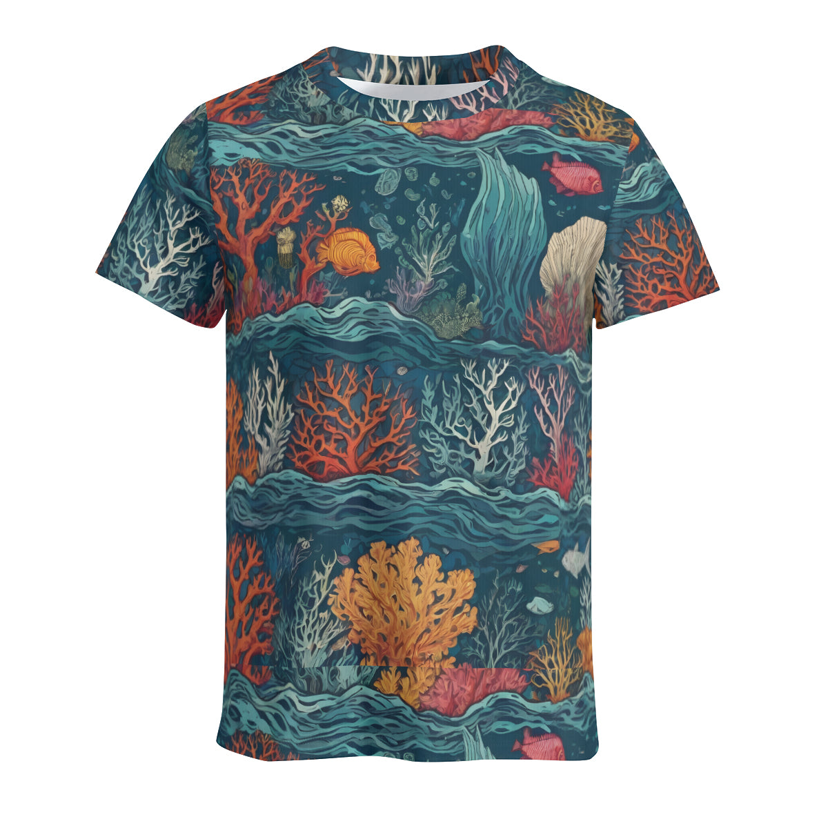 Under Sea Beauty Men's Comfort T-Shirt | 190GSM 95%Polyester 5%Spandex