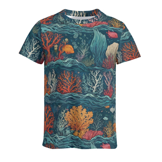 Under Sea Beauty Men's Comfort T-Shirt | 190GSM 95%Polyester 5%Spandex