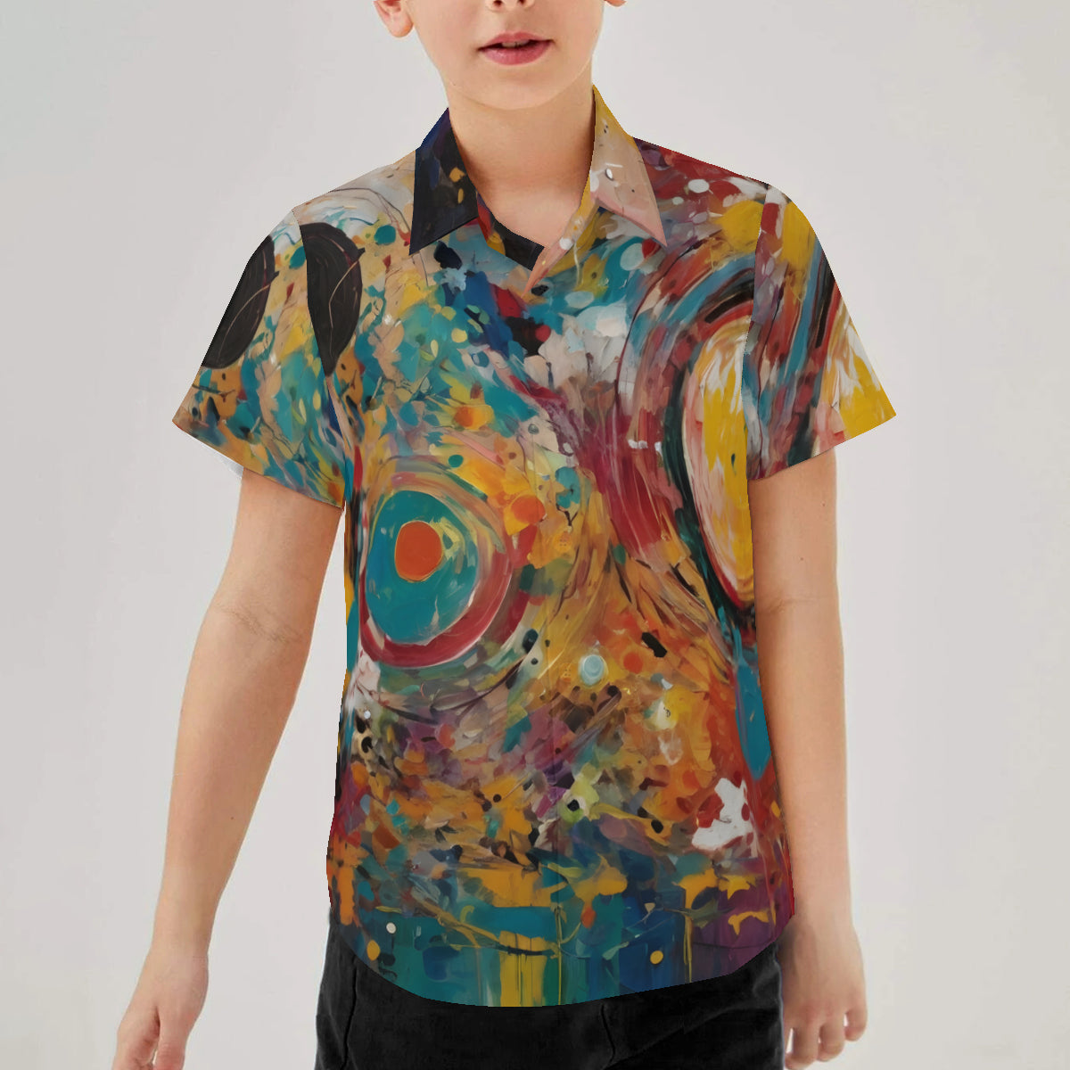 Crazy Design Youth Shirts｜Polyester