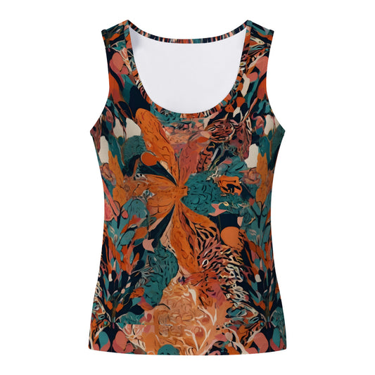 Abstract Vibes Women's Casual Vest