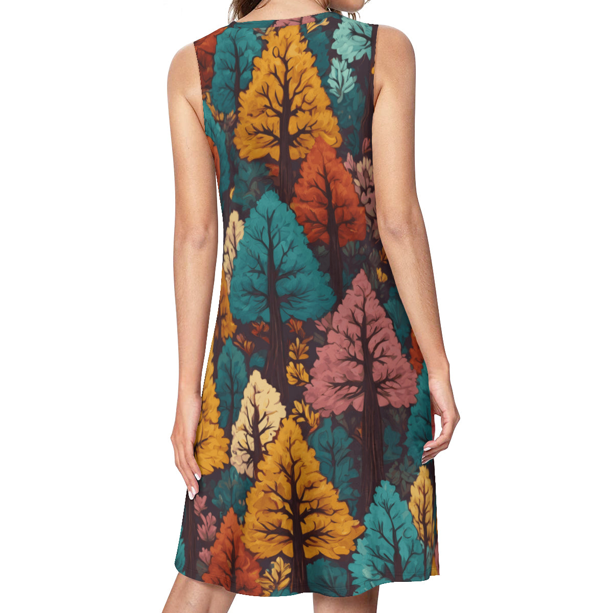 Beautiful Floral Women's Casual Dress | Polyester