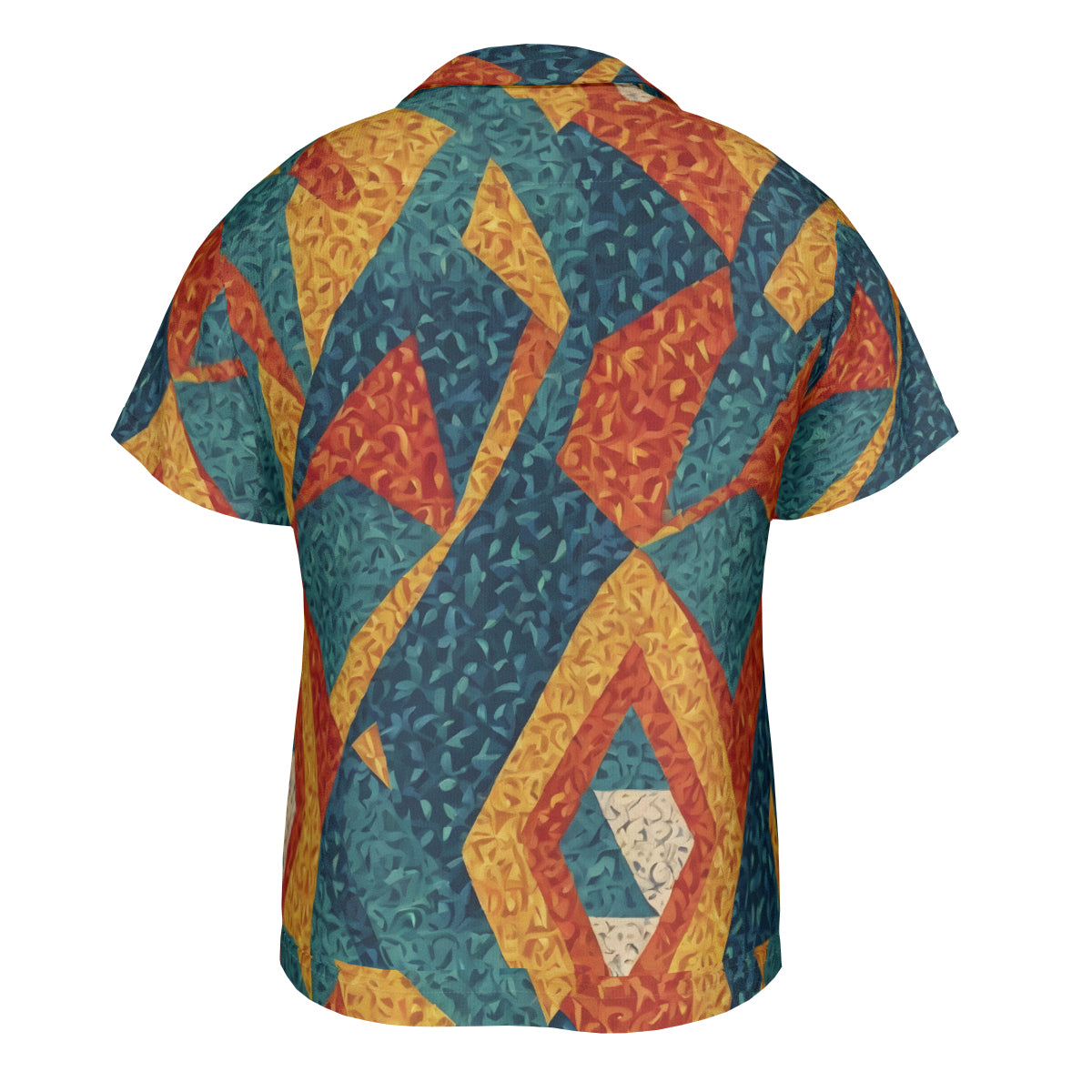 Abstract Pattern Hawaiian Shirt（No chest pocket) | Polyester