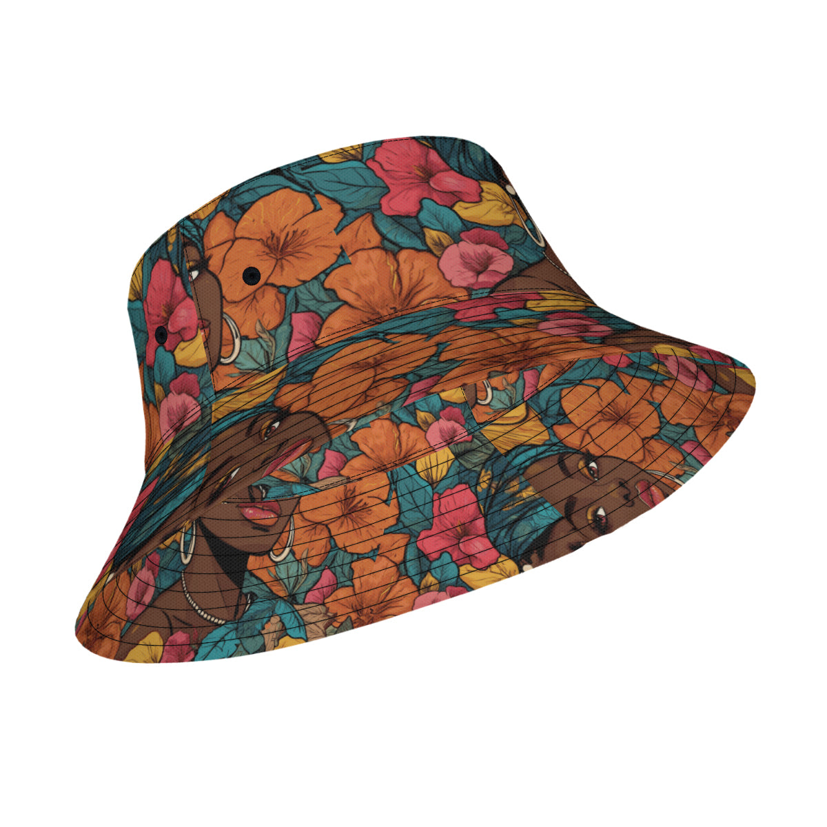 Melanin Queen Fisherman Hat | Polyester
