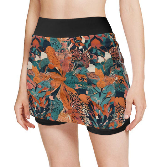 Abstract Vibes Women's Sports Skirt