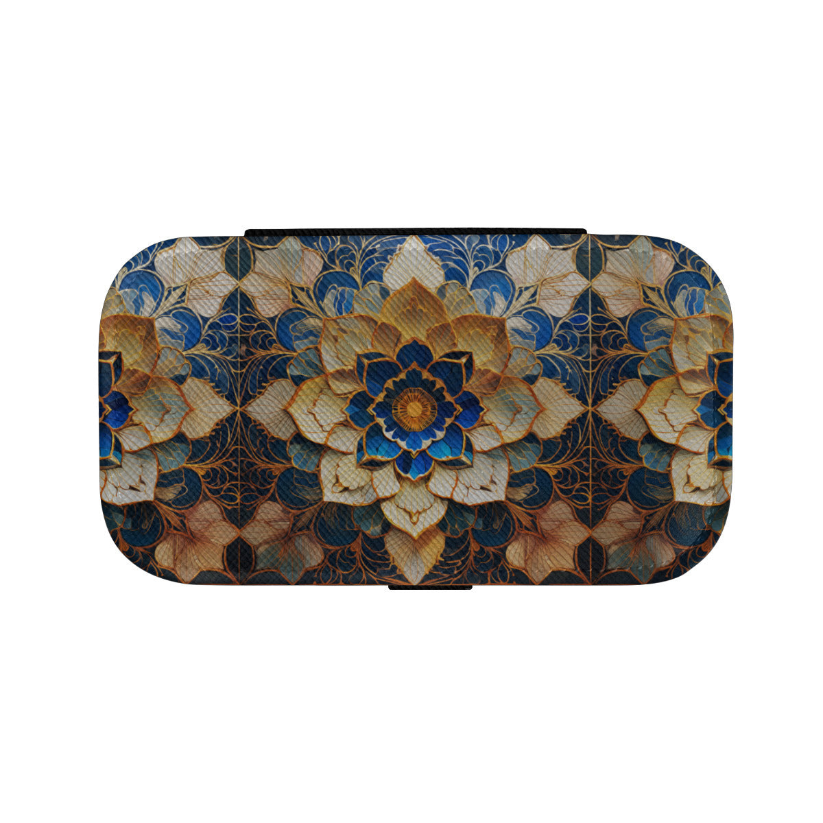 Elegant Floral Personalized Portable Jewelry Box
