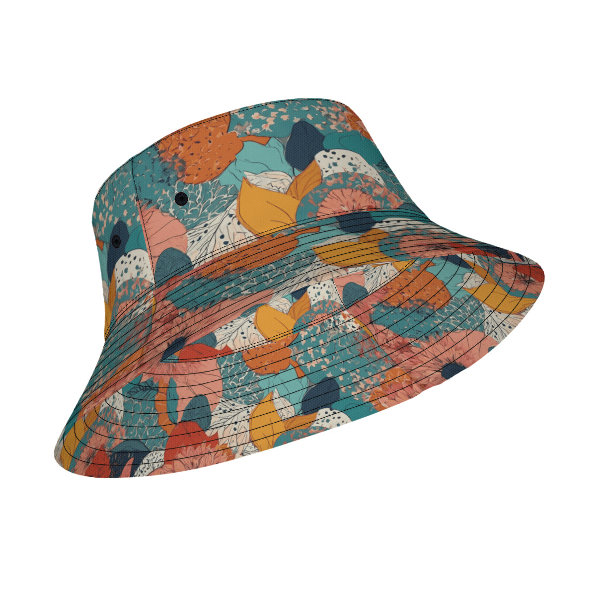 Awesome Floral Fisherman Hat | Polyester