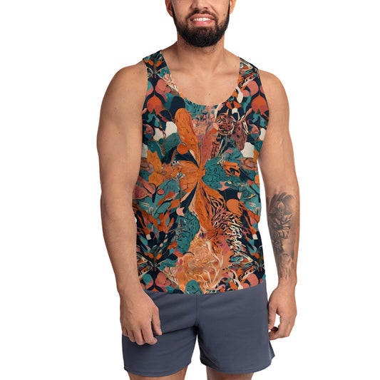 Abstract Vibes Men's Casual Vest