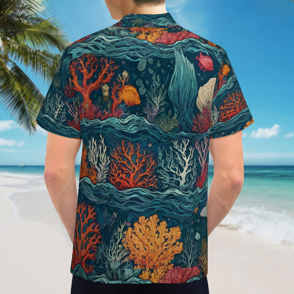 Under Sea Beauty Hawaiian Shirt | Polyester