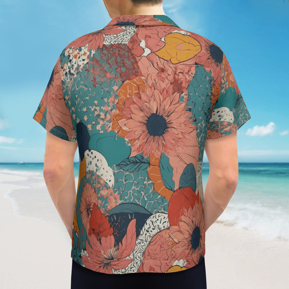 Awesome Floral Hawaiian Shirt（No chest pocket) | Polyester