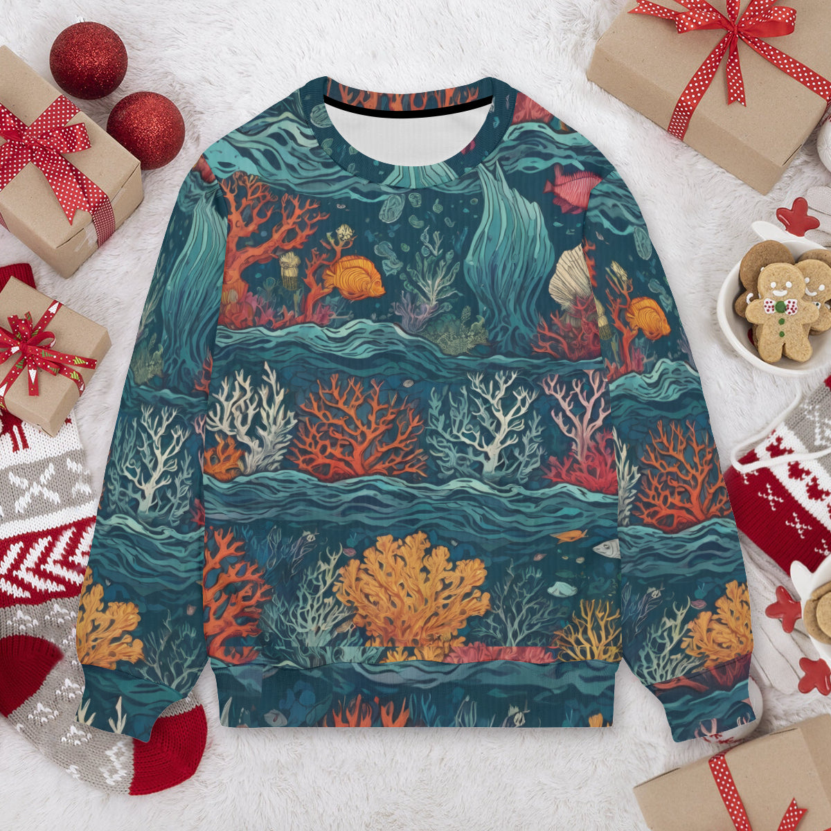 Under Sea Beauty Crew Neck Sweater