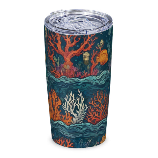 Under Sea Beauty Outdoor Travel Carry Tumbler (600ml/20oz) | Stainless Steel 304