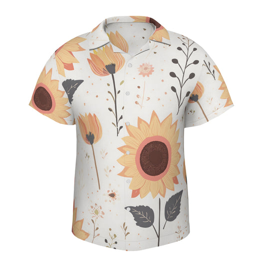 Floral  Print Hawaiian Shirt