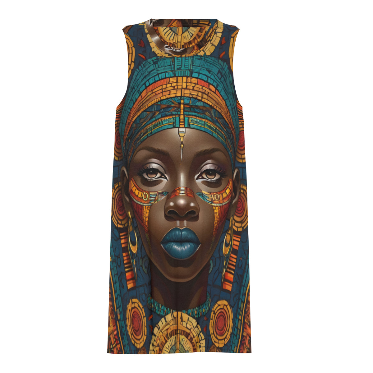 African Image Women's Casual Dress | Polyester