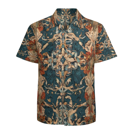 Abstract Design Hawaiian Shirt | Polyester