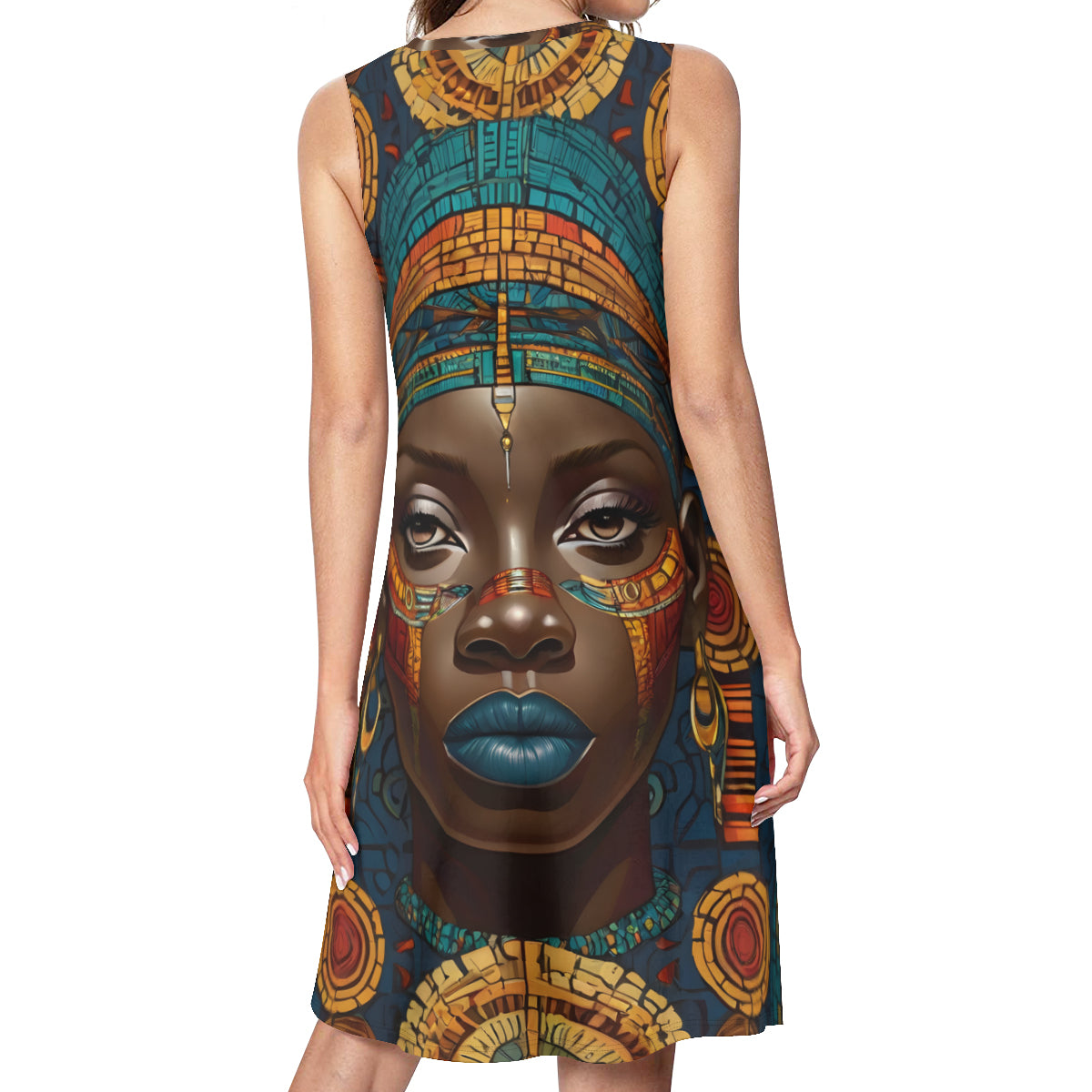 African Image Women's Casual Dress | Polyester