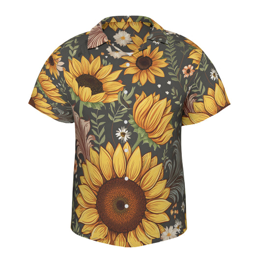 Sunflower Hawaiian Shirt