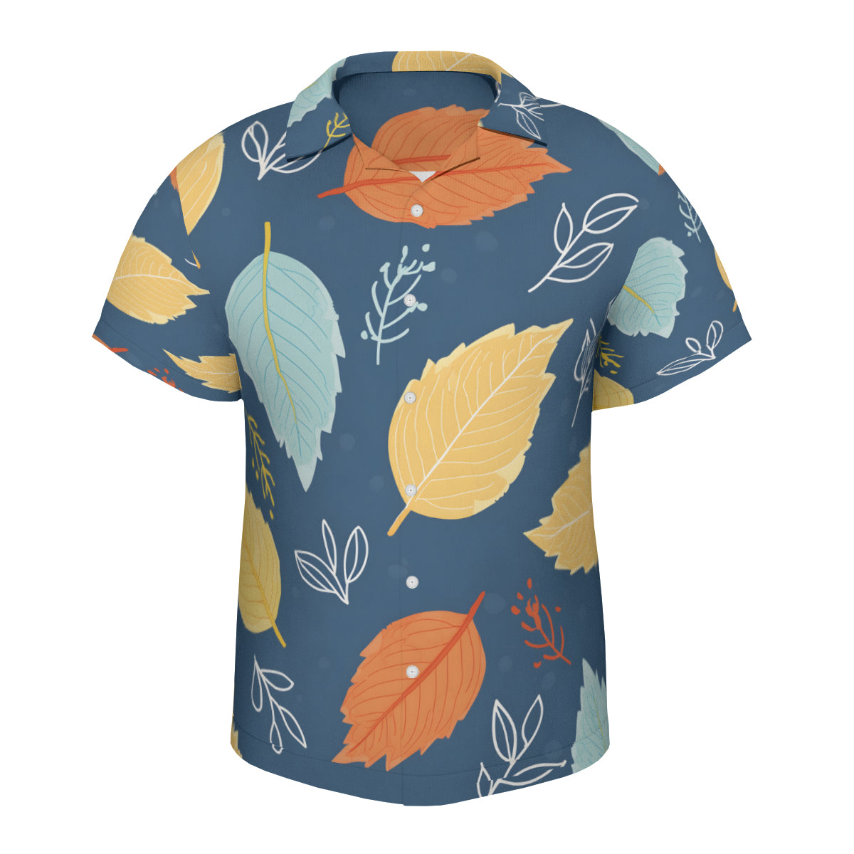Beautiful Floral Hawaiian Shirt（No chest pocket) | Polyester