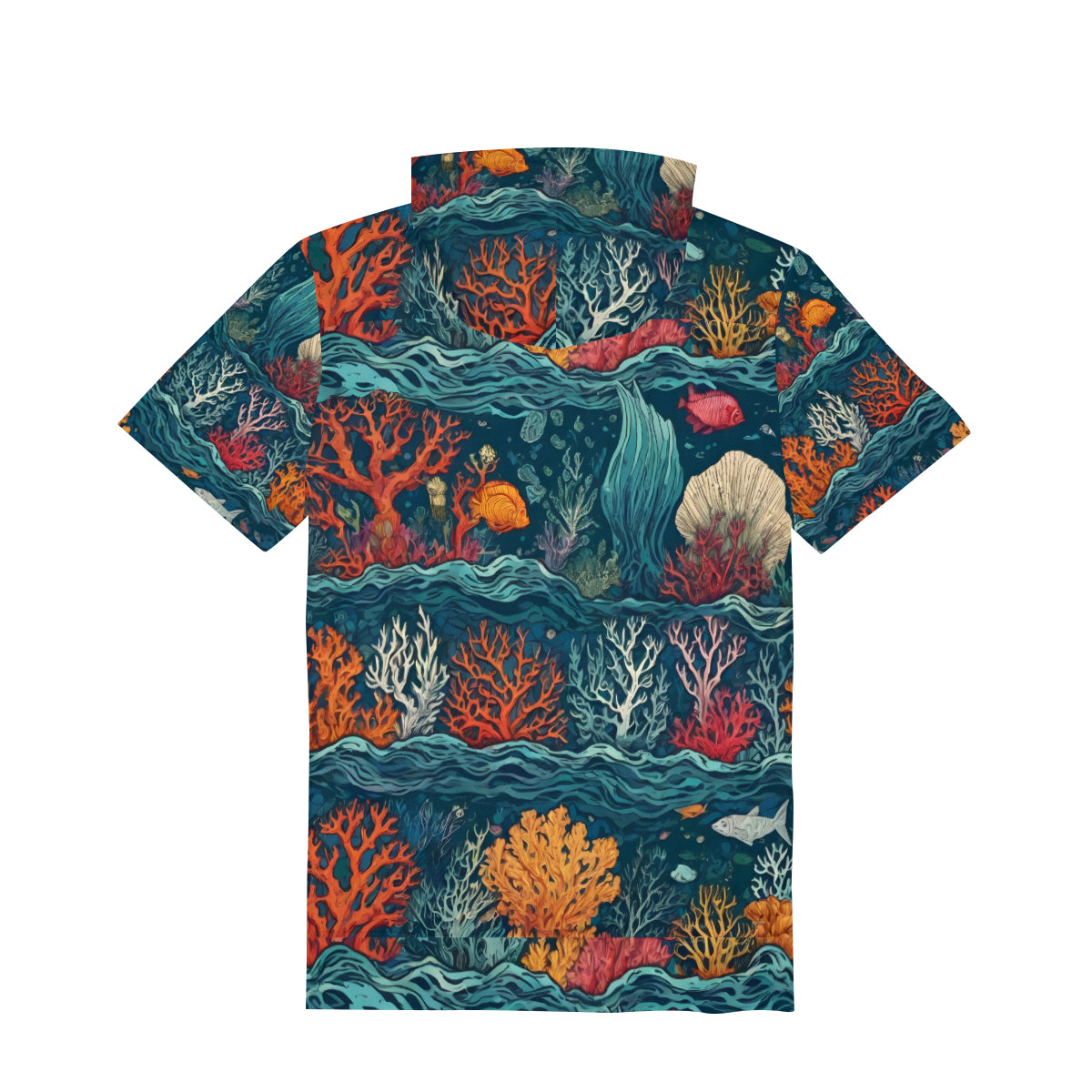 Under Sea Beauty Men's Hooded T-shirt丨Cotton