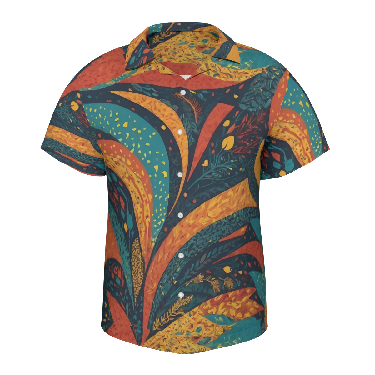 Abstract Beauty Hawaiian Shirt（No chest pocket) | Polyester