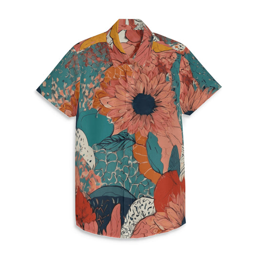 Awesome Floral Youth Shirts｜Polyester