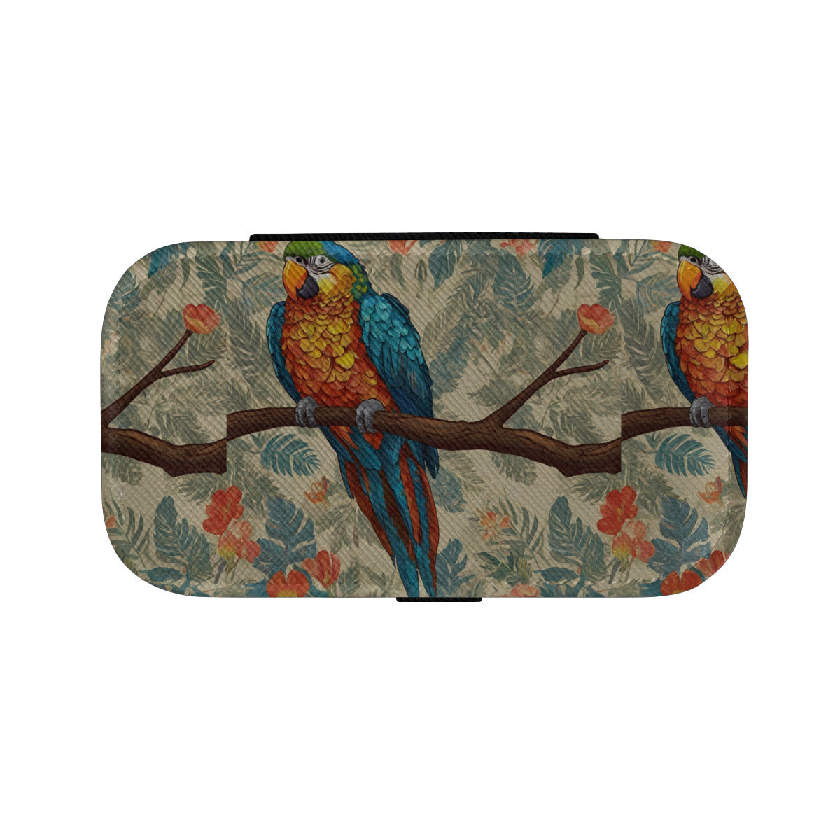Parrot Design Personalized Portable Jewelry Box | PU