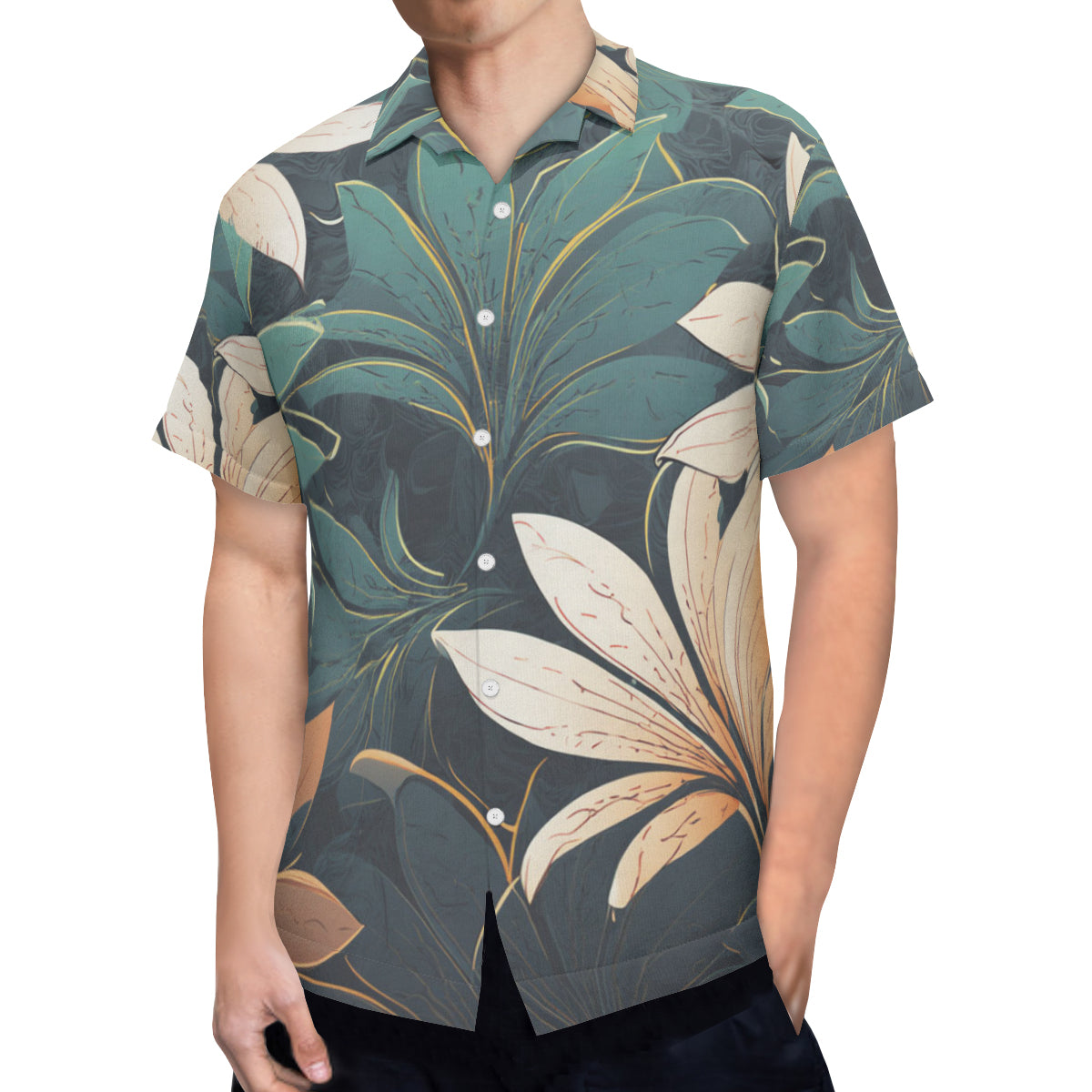 Floralgreen Hawaiian Shirt