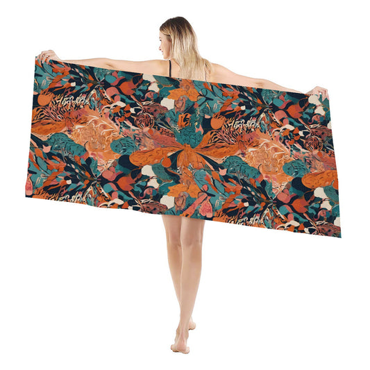 Abstract Vibes Beach towel comfortable model