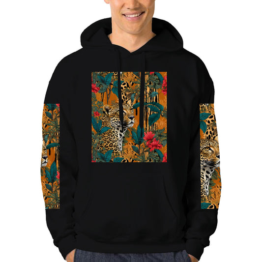 Warrior Animal Men's Hoodie (DTF) | Polyester