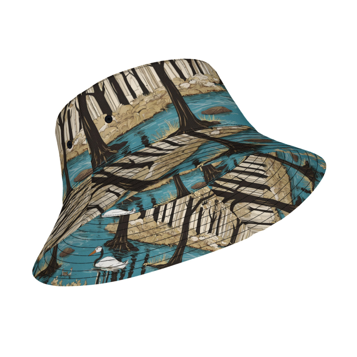 Landscape Wonder Fisherman Hat | Polyester