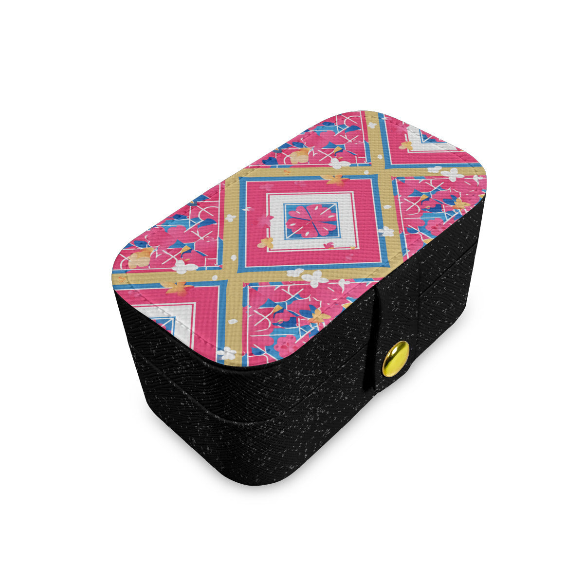 Abstract Personalized Portable Jewelry Box