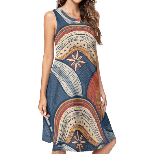 Abstract pattern Women's Casual Dress