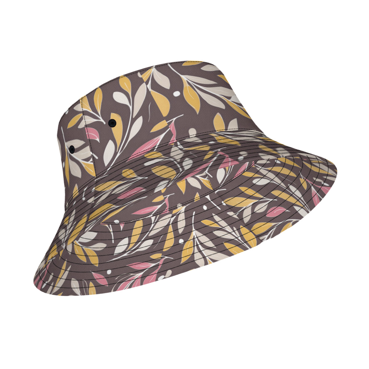 Golden Branches Fisherman Hat