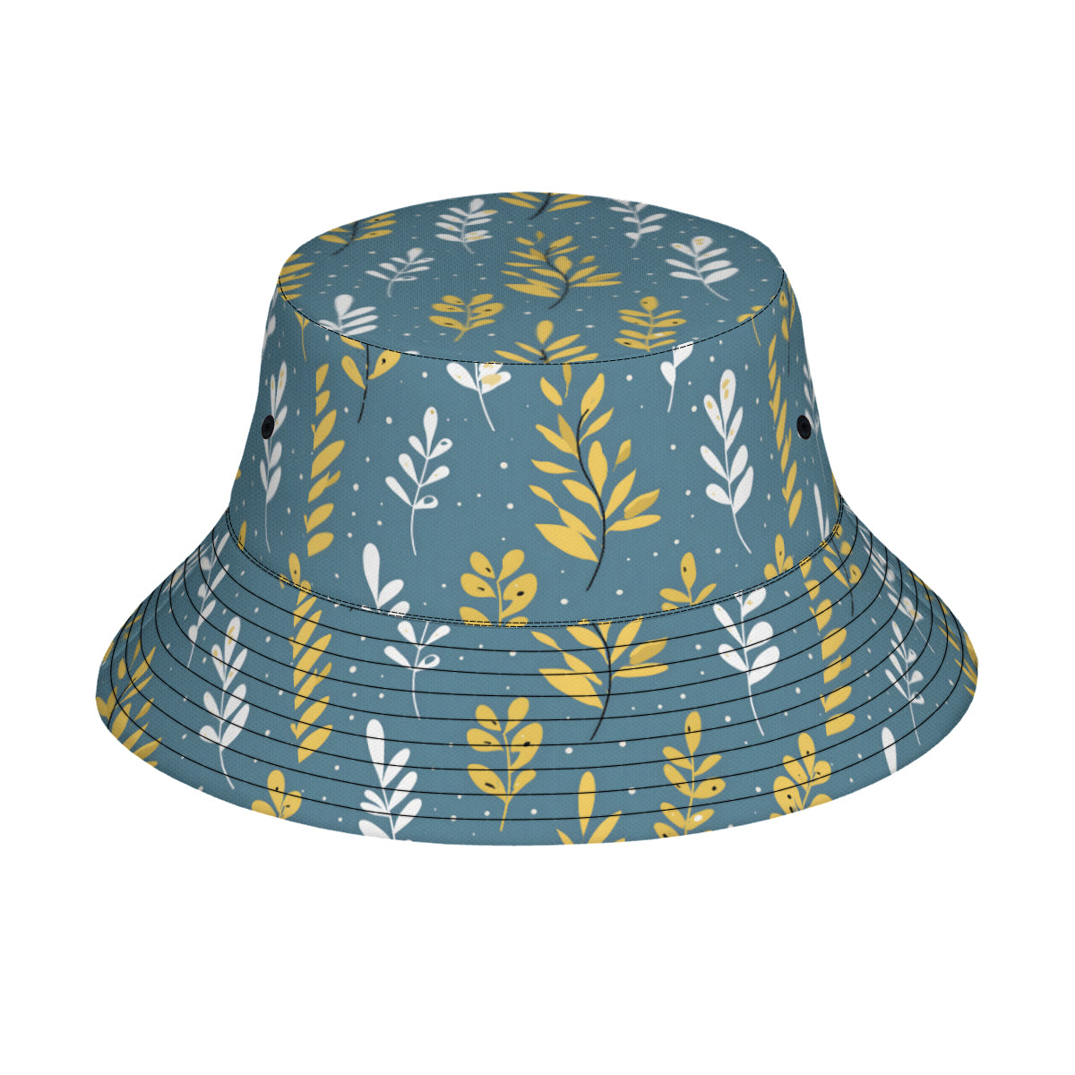 Floral Blue Fisherman Hat