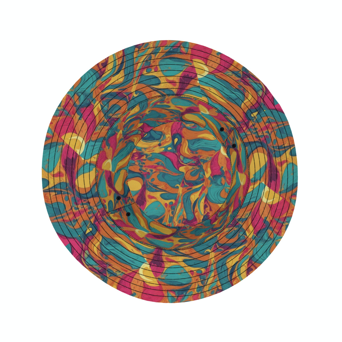 Colorful Pattern Fisherman Hat | Polyester