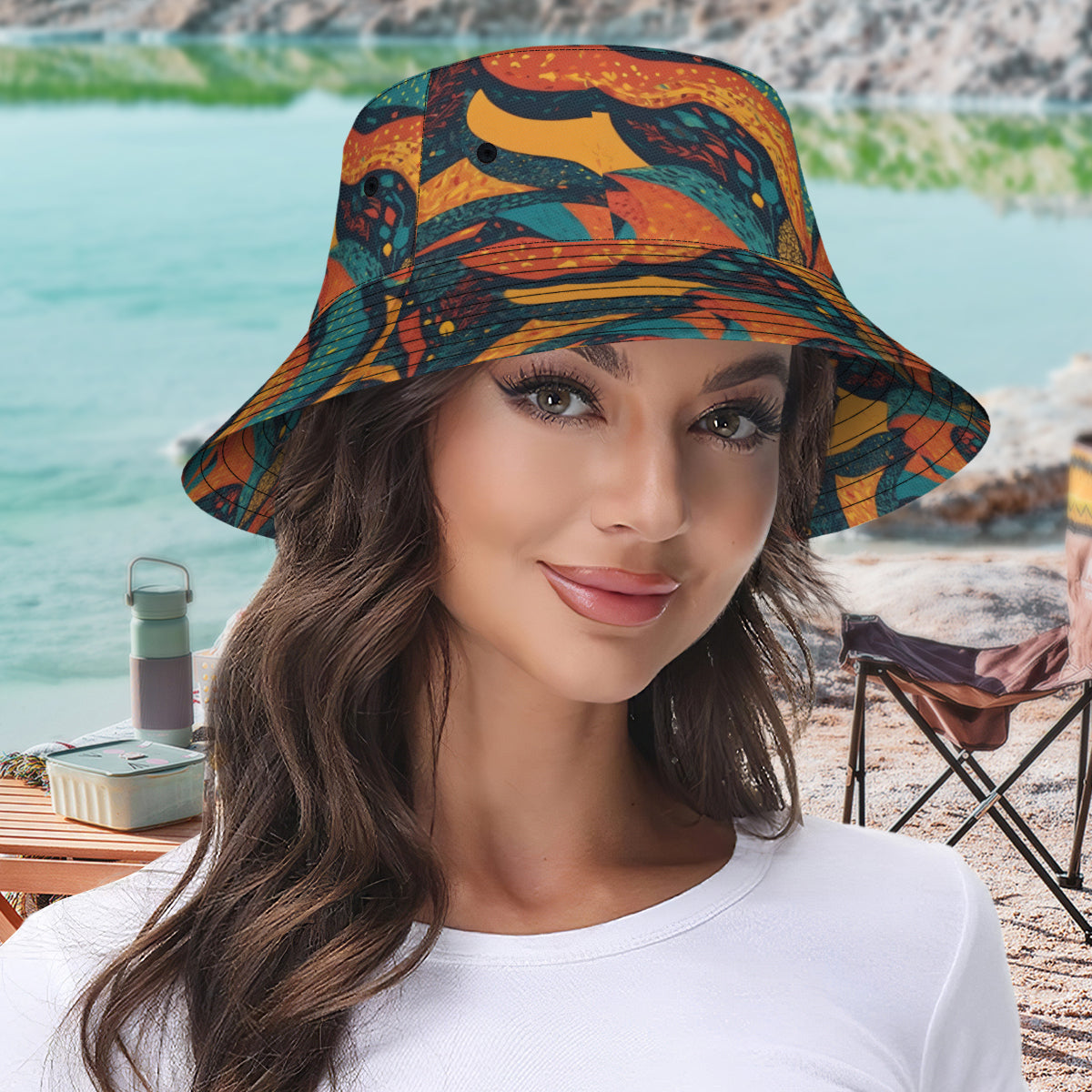Abstract Beauty Fisherman Hat | Polyester
