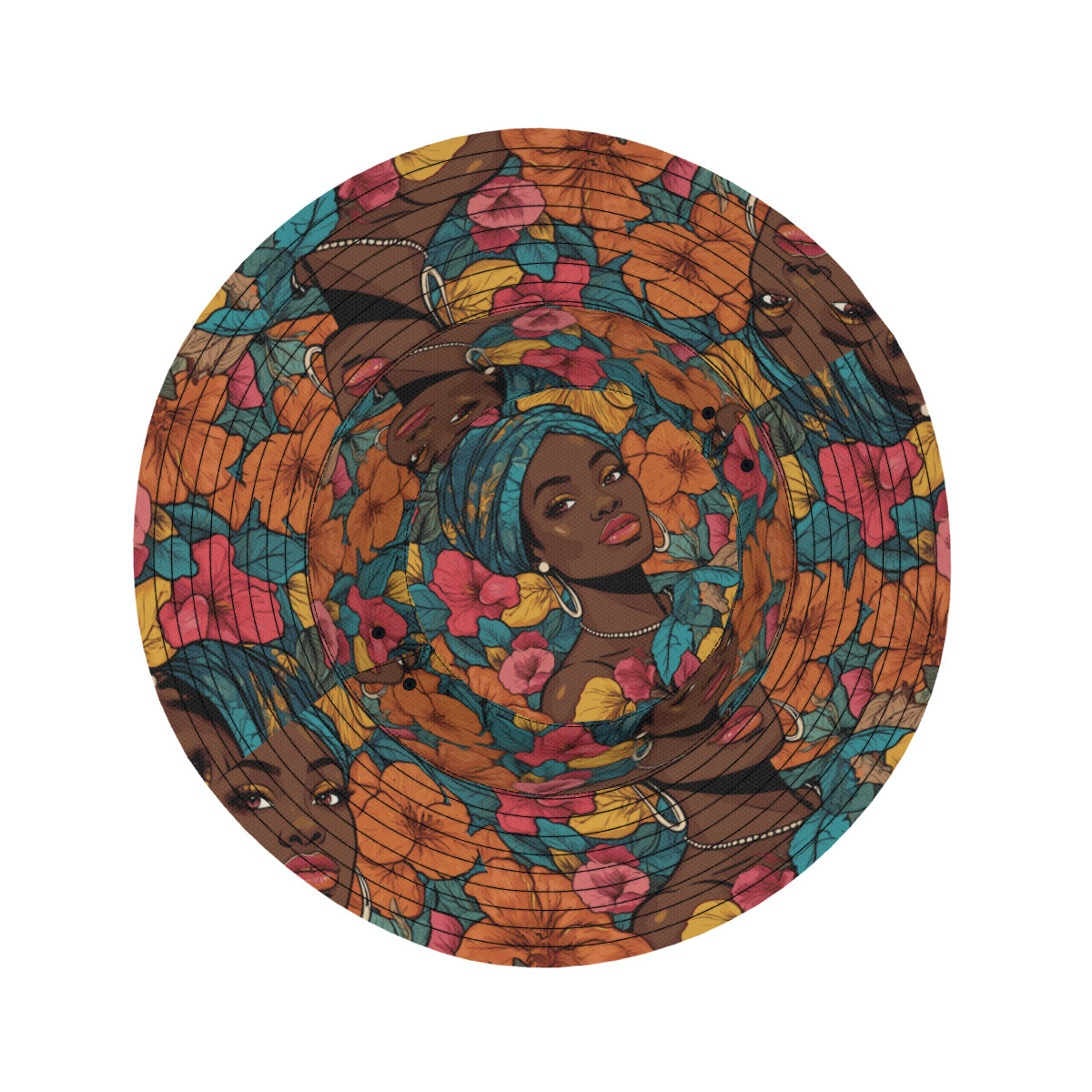 Melanin Queen Fisherman Hat | Polyester