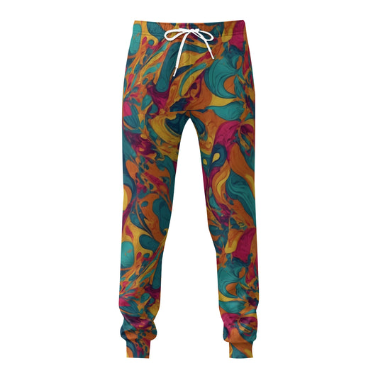 Colorful Pattern Men's Jogger Sweat pants