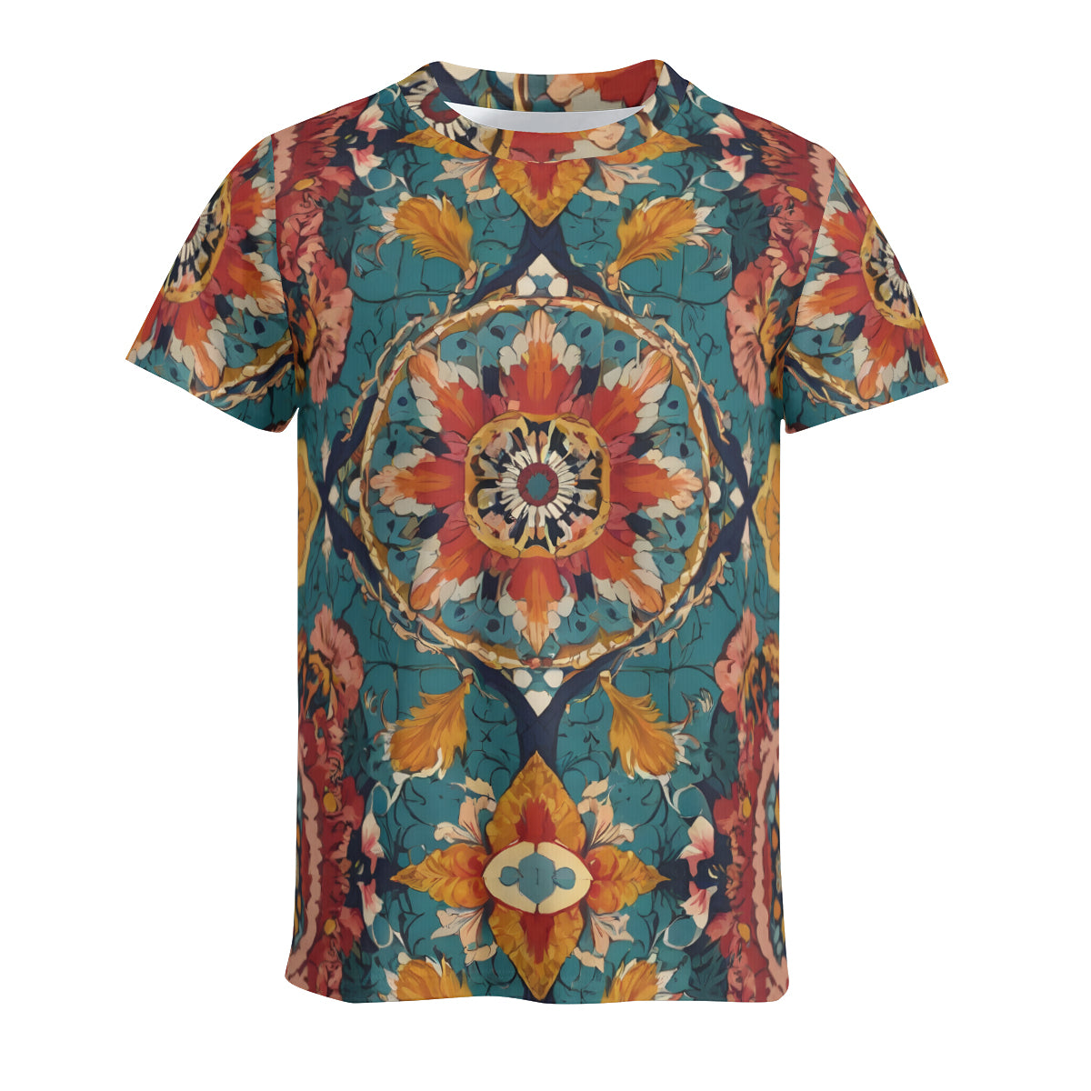 Abstract Design Men's Comfort T-Shirt | 190GSM 95%Polyester 5%Spandex